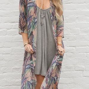 🔴 EUC Honey Punch Basics Ribbed Dress